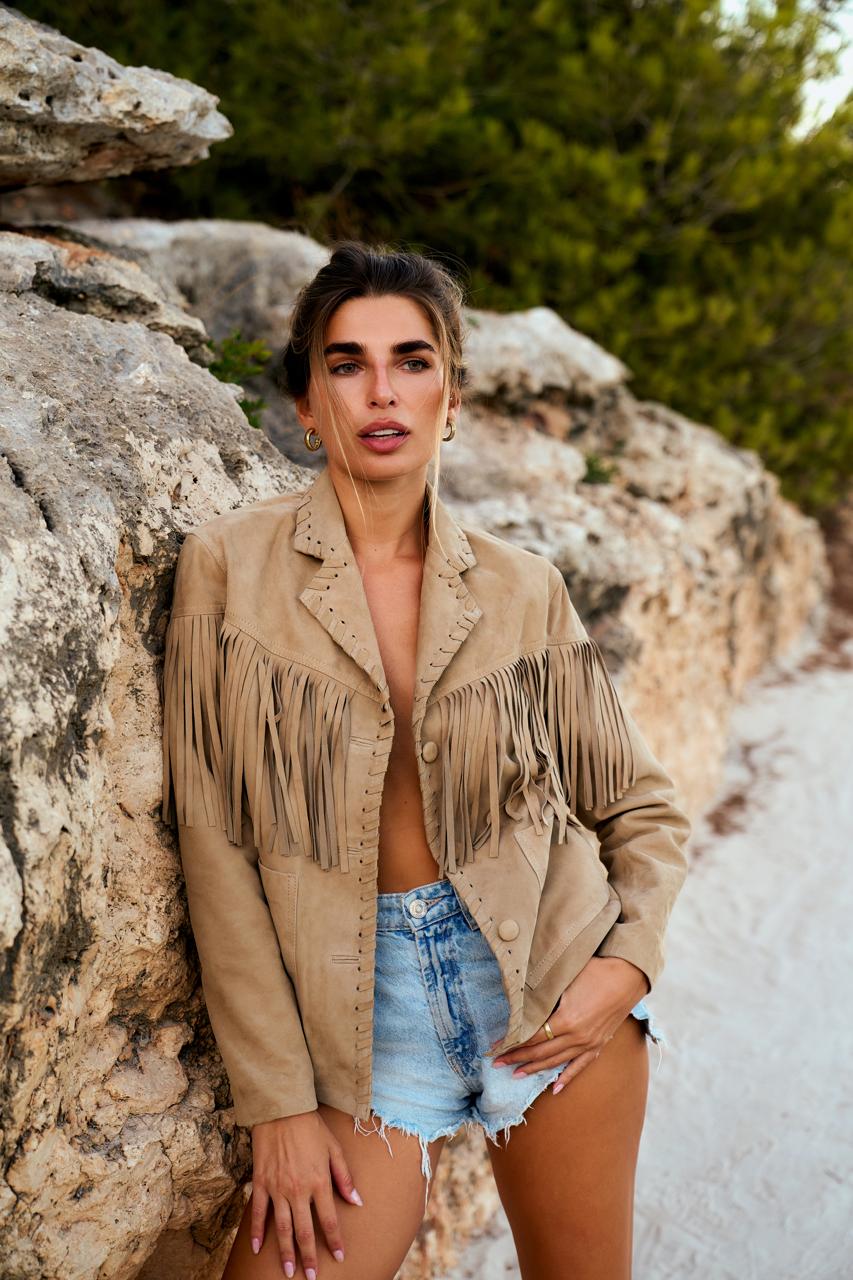 MODELO MALLORCA DE GAMUZA