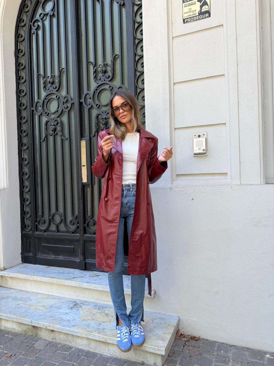 TRENCH PALMA CHERRY