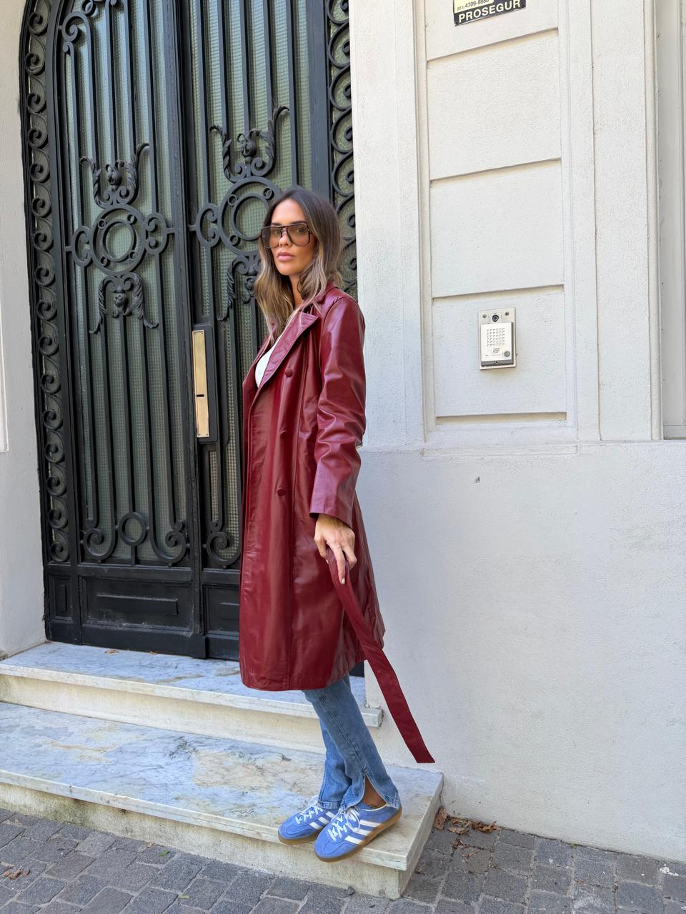 TRENCH PALMA CHERRY - Image 3